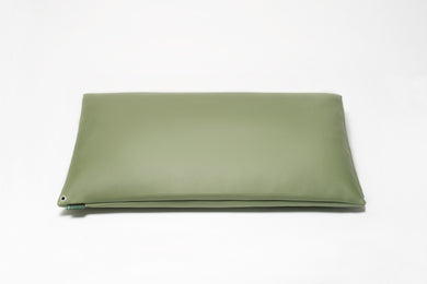 Classic Black/Sage Green 2-Tone Pillow Cover