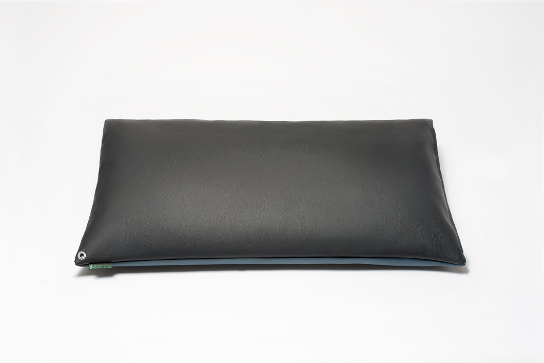 Classic Black/Harbor Blue 2-Tone Pillow Cover